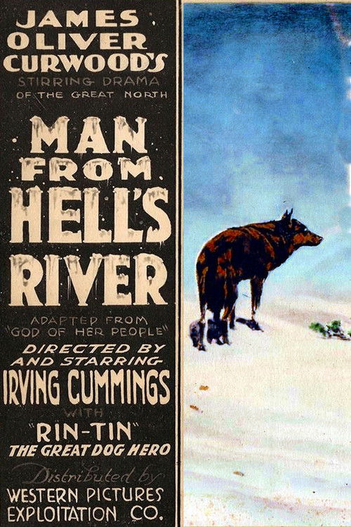 The Man from Hell's River (1922) poster