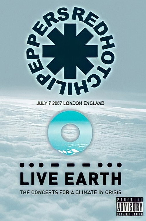 Red Hot Chili Peppers: Live Earth Concert Wembley (2007) poster