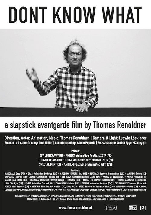 Don't Know What (2018) poster