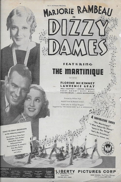 Dizzy Dames (1935) poster