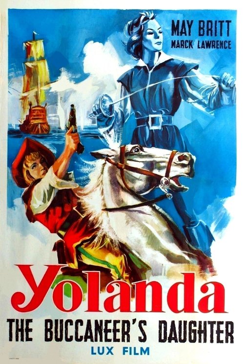 Jolanda, the Daughter of the Black Corsair (1953) poster