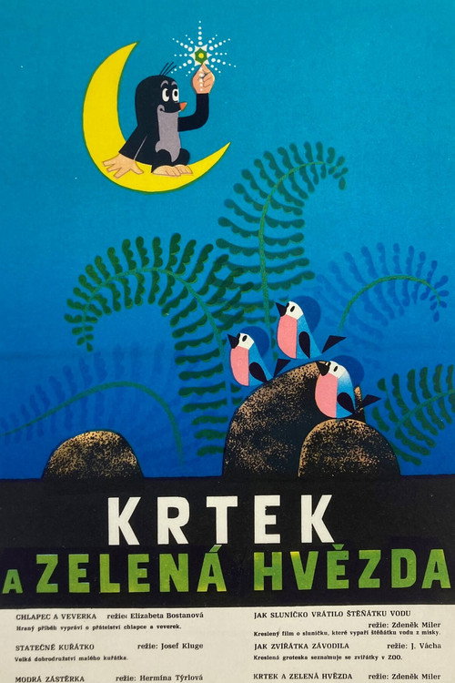 Krtek a zelená hvězda (1969) poster