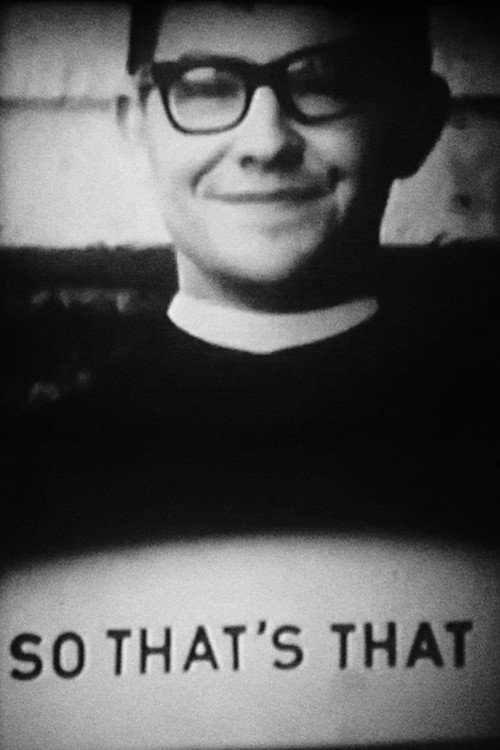 So That's That (1968) poster