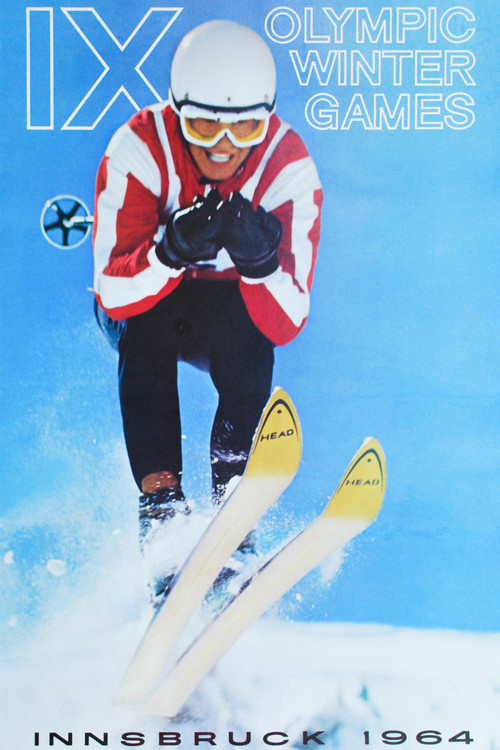 IX Olympische Winterspiele, Innsbruck 1964 (1964) poster