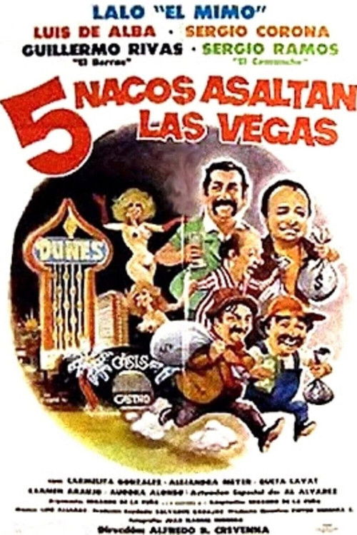 Cinco nacos asaltan Las Vegas (1987) poster