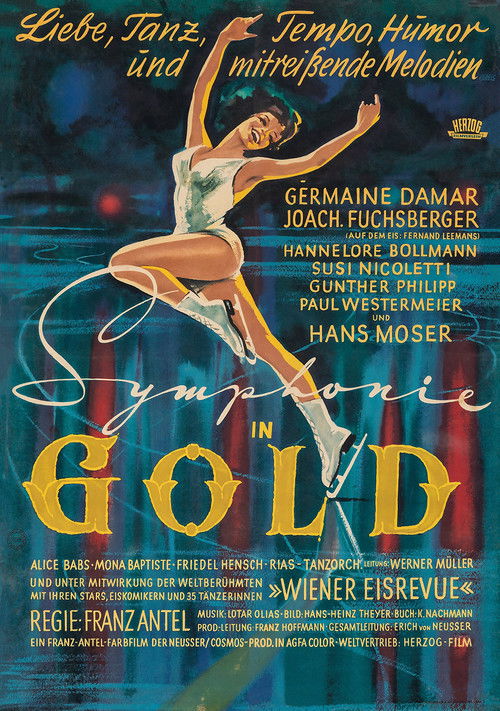 Symphonie in Gold (1956) poster