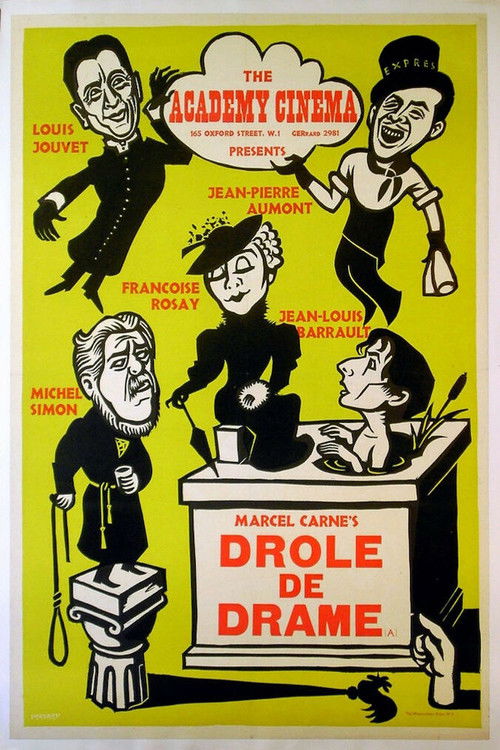 Drôle de drame (1937) poster