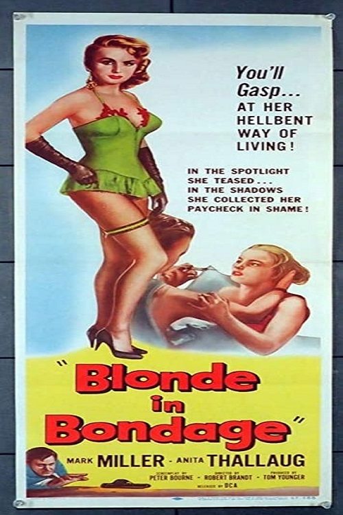 Blonde in Bondage (1957) poster