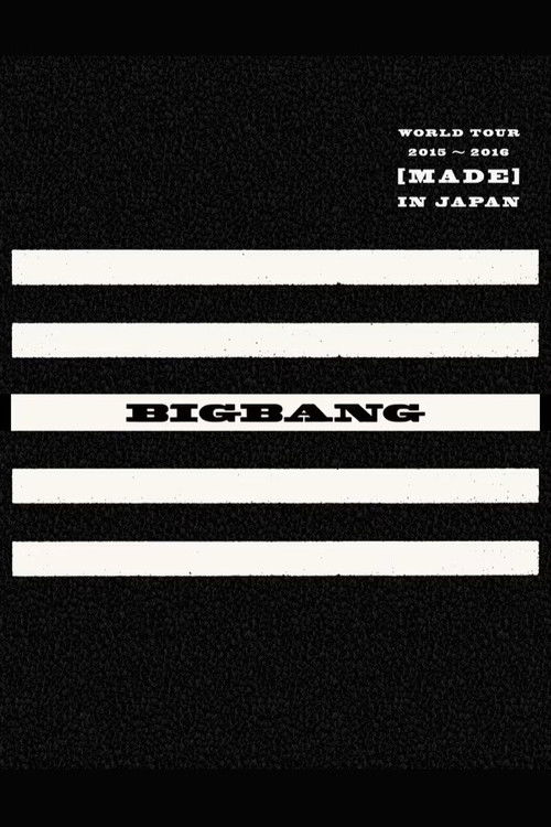 BIGBANG WORLD TOUR 2015~2016 [MADE] IN JAPAN (2015) poster