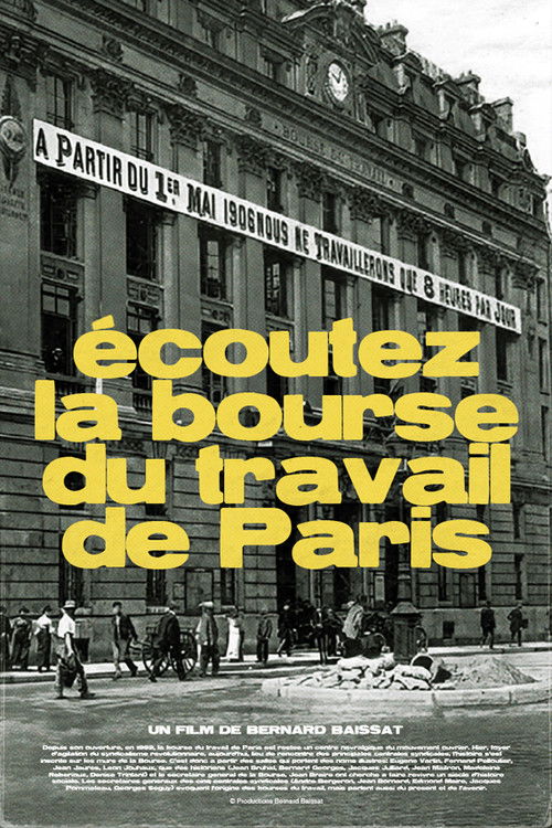 Écoutez La Bourse Du Travail De Paris (1982) poster