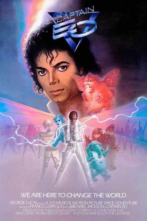 Captain EO (1986) poster