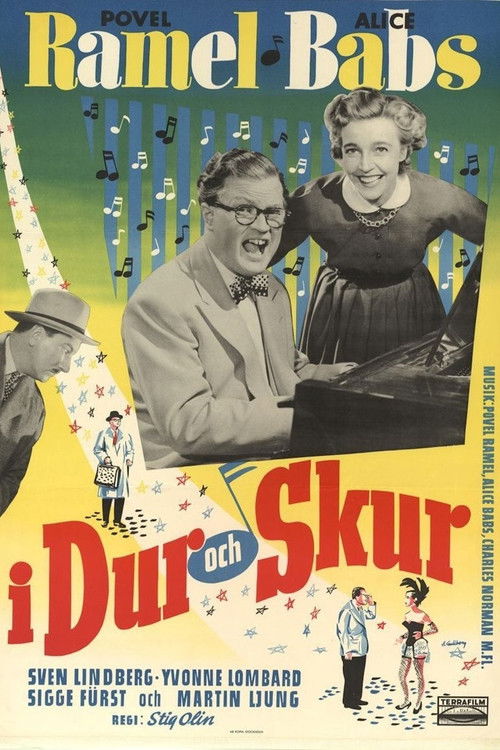 I dur och skur (1953) poster