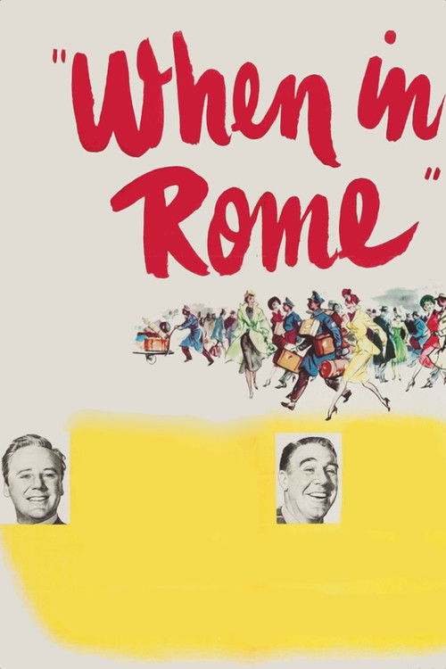 When in Rome (1952) poster