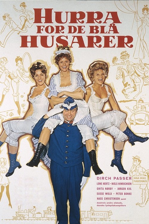 Hurra for de blå husarer (1970) poster