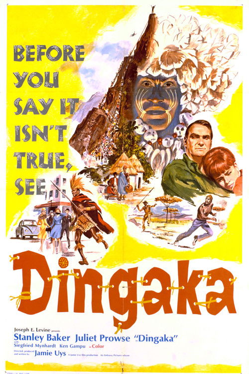 Dingaka (1964) poster