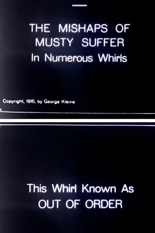 Out Of Order (1916) poster