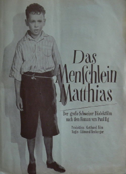 Das Menschlein Matthias (1941) poster