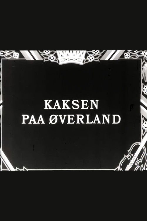 Kaksen på Øverland (1920) poster
