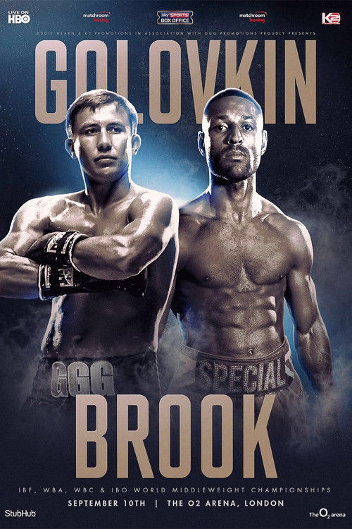 Gennady Golovkin vs. Kell Brook (2016) poster