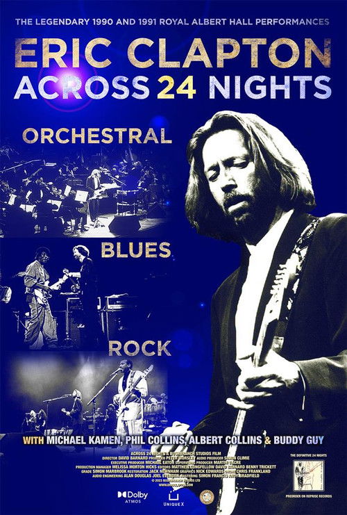 Eric Clapton: Across 24 Nights (2023) poster