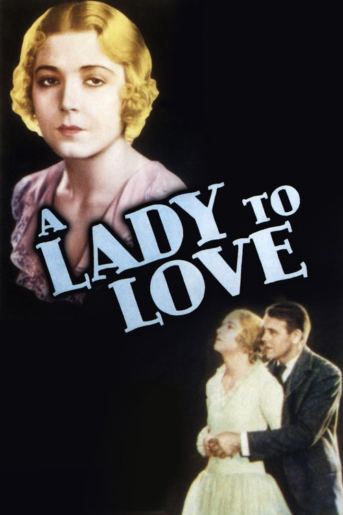 A Lady to Love (1930) poster