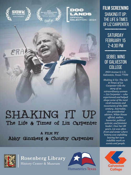 Shaking It Up: The Life and Times of Liz Carpenter (2024) poster
