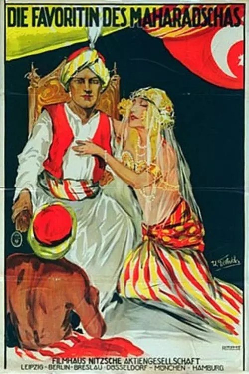 Maharadjahens yndlingshustru I (1917) poster