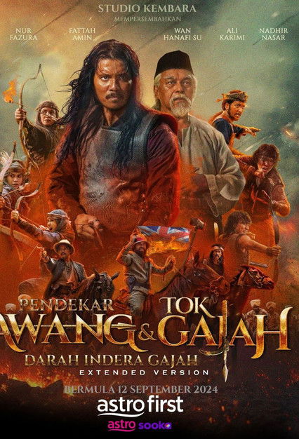 Pendekar Awang & Tok Gajah: Darah Indera Gajah (2024) poster
