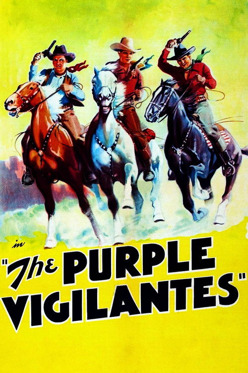 The Purple Vigilantes (1938) poster