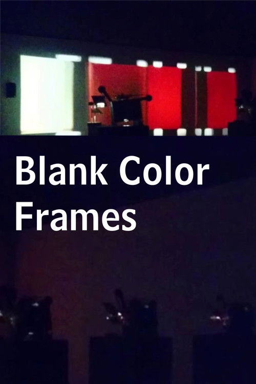 Analytical Studies IV: Blank Color Frames (1976) poster