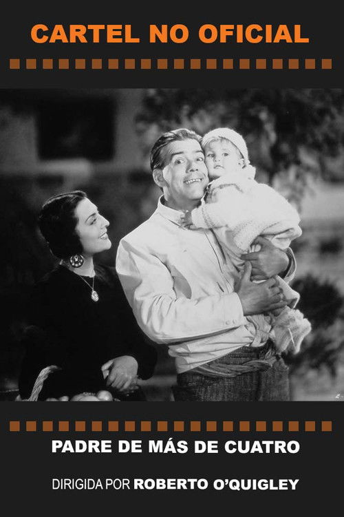 Padre de más de cuatro (1938) poster