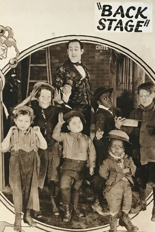 Back Stage (1923) poster