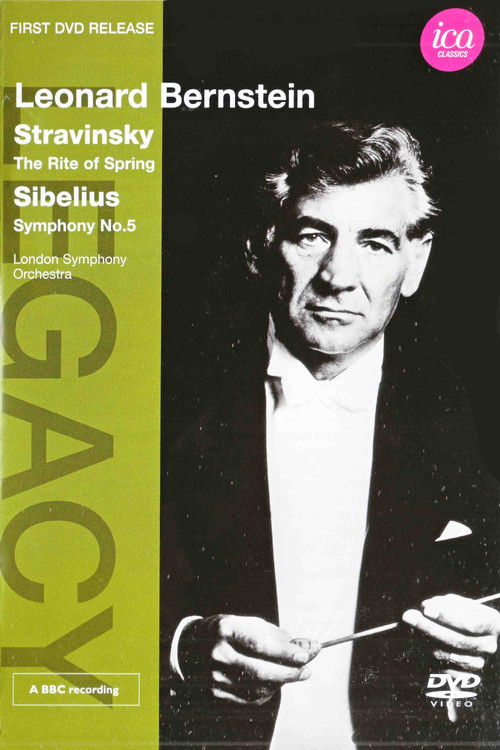 Leonard Bernstein conducts Stravinsky & Sibelius (2012) poster