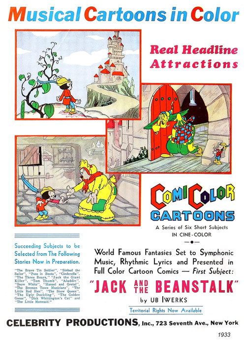 Jack and the Beanstalk (1933) poster