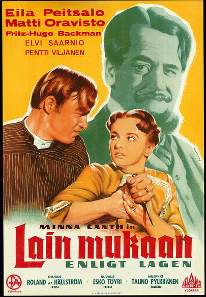 Lain mukaan (1956) poster