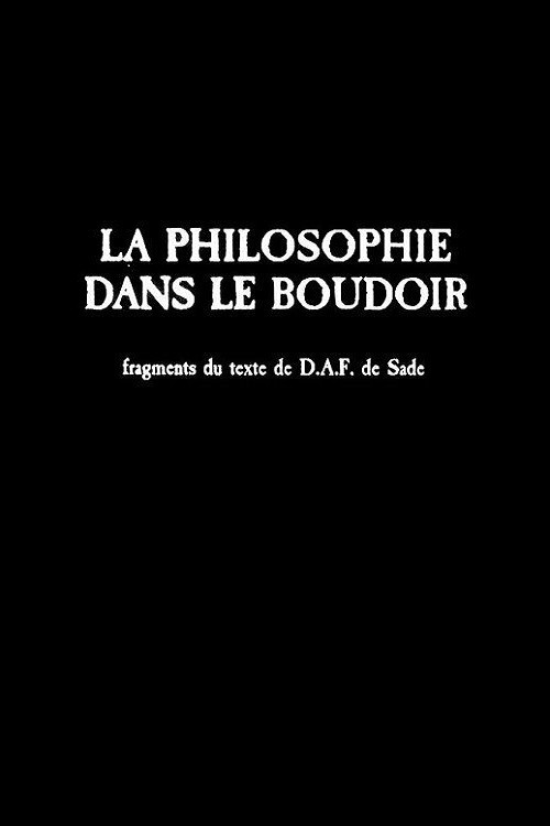 La philosophie dans le boudoir (1991) poster