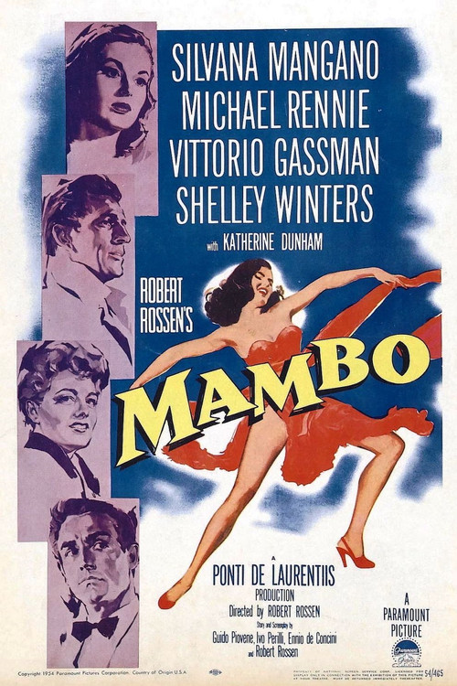 Mambo (1954) poster