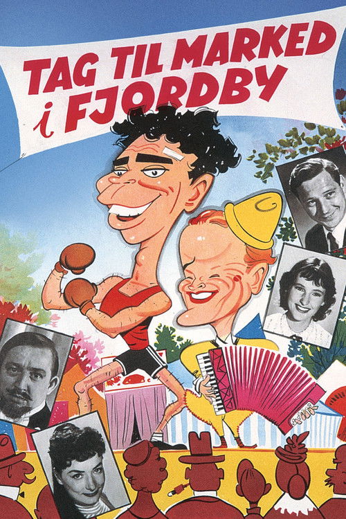 Tag til marked i Fjordby (1957) poster