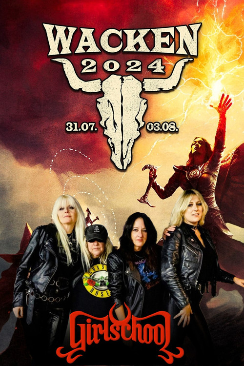 Girlschool - Live at Wacken Open Air 2024 (2024) poster