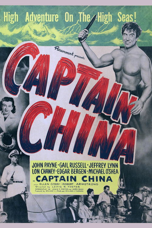 Captain China (1950) poster