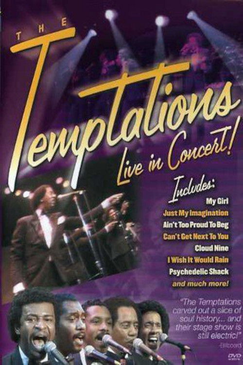 The Temptations: Live in Concert (1984) poster