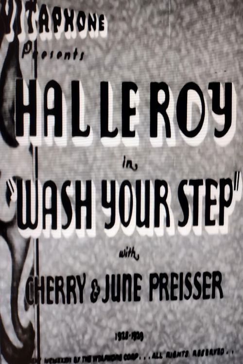 Wash Your Step (1936) poster