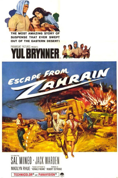 Escape from Zahrain (1962) poster