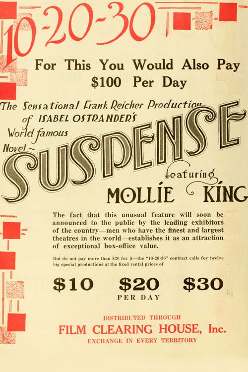 Suspense (1919) poster