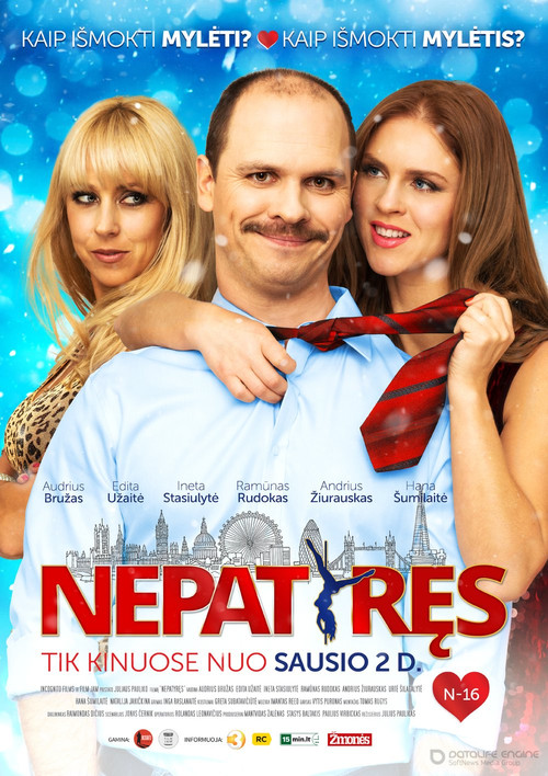 Nepatyręs (2015) poster
