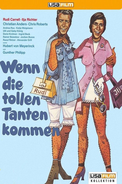Wenn die tollen Tanten kommen (1970) poster