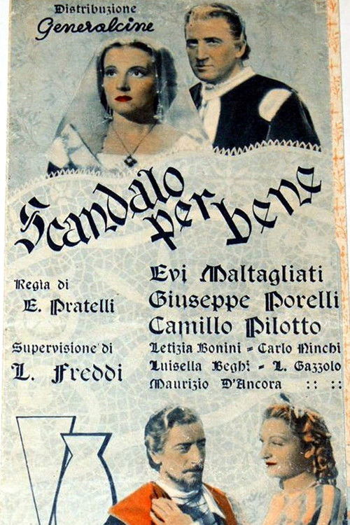 Scandalo per bene (1940) poster