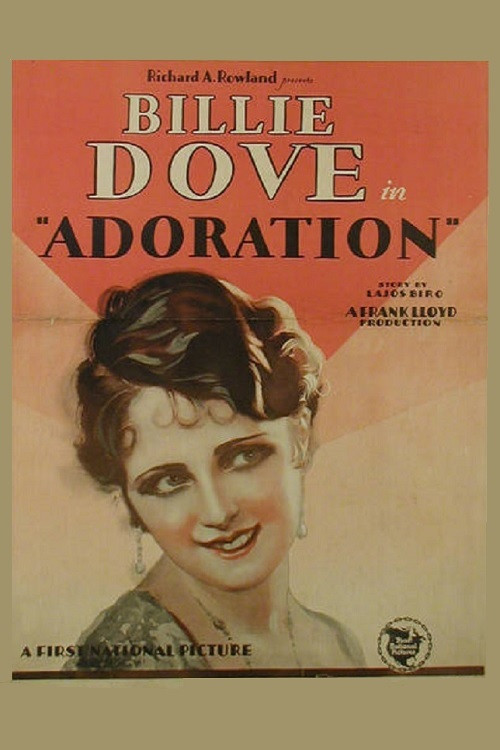 Adoration (1928) poster