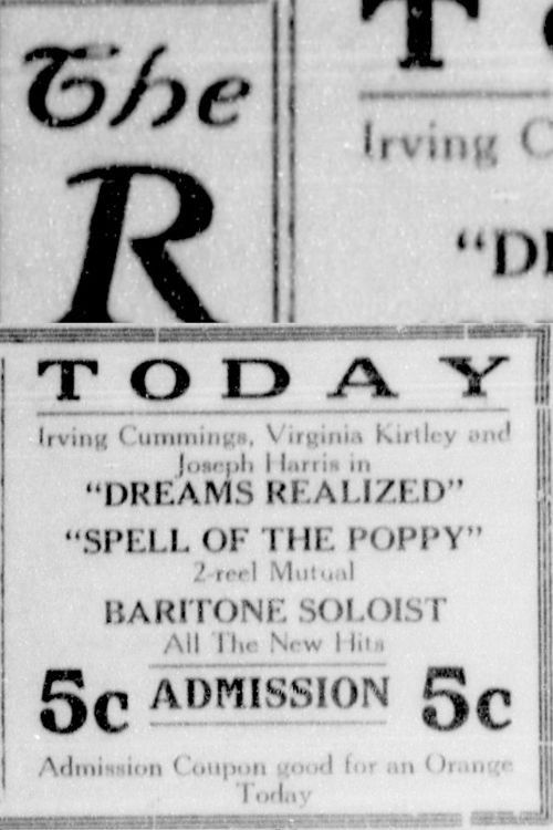 The Spell of the Poppy (1915) poster