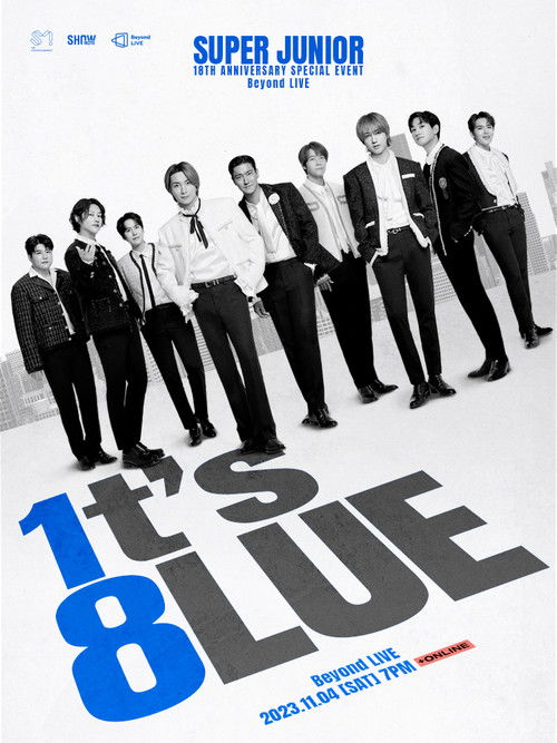 SUPER JUNIOR 18TH ANNIVERSARY SPECIAL EVENT <1t’s 8lue> (2023) poster